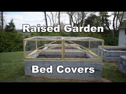 How to make a raised garden bed cover with hinges. Building Raised Garden Bed Covers Youtube