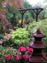 Lower Garden Mid May Feng Shui Garden Japanese Inspired Garden Chinese Garden