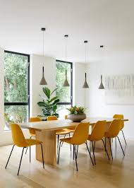 Back tab (274) grommet (729) pinch pleat (65) rod pocket (917) tab top (90) features. Adorable Home Yellow Chairs Pop Against White Dining Room