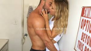 Muscle Hunk and Blonde Goddess - Alfie and Szofia Kissing: Amateur Amateur  Porn