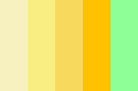 Opens in a new window; Lemon Meringue Color Palette
