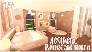 Roblox welcome to bloxburg neutral bedroom 25k. Aesthetic Bedroom Speed Build Bloxburg Youtube