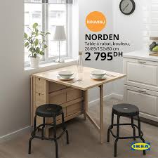 Ikea وف روا مساحة إضافية مع Norden يمكن لهذه الطاولة فيسبوك