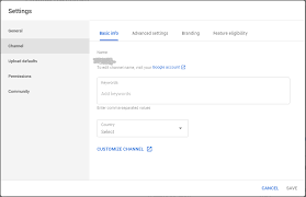 From the navigation panel on the left side, select settings.. Youtube Channel Keywords Important For Your Youtube Channel