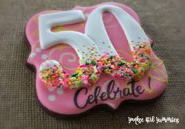 50th Birthday Cookie Cake Ideas 50th Birthday Cookie Yankee Girl Yummies Iced Sugar Cookies Anniversary Cookies Monogram Cookies