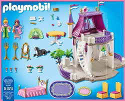 Playmobil Unicorn Jewel Castle Playset Take A Fantastical Journey To The Dazzling Unicorn Jewel Castle With Regal Turrets And Spar Playset Lps Toys Playmobil