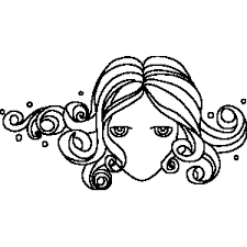 Virgo zodiac sign coloring page from star signs category. Ornate Virgo Zodiac Coloring Page