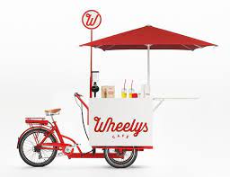 now it s easy to open your own coffee shop with this solar powered cart on wheels bike food coffee bike coffee carts