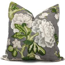 Shop rustic pillow covers, soft pillow shams and more. Schumacher Bermuda Blossoms Pillow Cover In Slate Designer Pillow High End Pillow Decorative Pillow Decorative Pillows Home Decor Tripod Ee