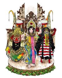 Indonesian Otakus Make Some Noise Indonesia Bali Barong Art Illustration Gallery Anime Manga Otaku See Anime Japanese Pop Culture Tokyo Otaku Mode