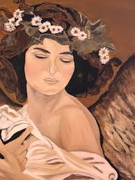 New digital art series of unique angels