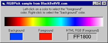 vb6 rgb color picker