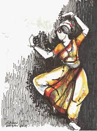 Classical Dance From Bangalore India Dance Art Drawing Indian Art Paintings Dance Art