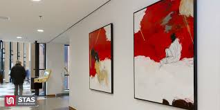 11 ways to hang anything on a wall. Ceiling Mounted Picture Hanging Systems Stas Picture Hanging Systems