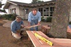 Comment Habiller Un Arbre Avec Un Banc Circulaire Les Tutos Banc Autour Des Arbres Arbre Banc Et Deco Exterieure