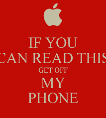 The second, more drastic option is to say your final goodbyes to the old comrade and get hold of a new phone! Get Off My Phone Quotes Quotesgram