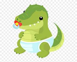 Baby Alligator Png Crocodile Cartoon Transparent Background Clipart 5275513 Pinclipart