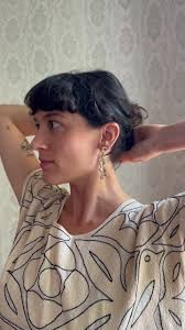 Kinetic statement earrings that are as comfortable as they are eye catching  ✨, #earrings #statementjewelry #movement #earringstyle #reneefrancesjewelry