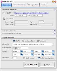 Pinoy Stock Trader Amibroker Charting Software Chart Data