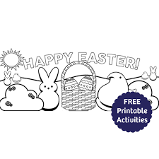 Peeps coloring pages for kids. Peeps Looking For A Fun Activity To Do With Your Little Peeps Download Our Printable Coloring Pages And Spring Activity Sheets From Our Website Today And Show Us Your Creations Below