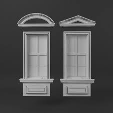 3d Classic Window Frames Model Classic Window Window Frames Windows