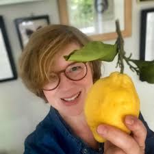 Watercolor painting of fresh lemons