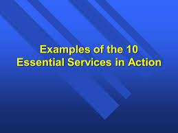 But what is considered an essential job or service? Examples Of The 10 Essential Services In Action Ppt Video Online Download
