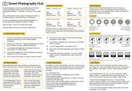 Street Photography Cheat Sheet Photography Cheat Sheets Photography Light In The Dark