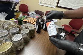 Orangeburg County investigators bust ‘shop’ containing THC, gummies, more  than 13lbs of weed