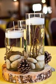 25 Fabulous Wedding Centerpieces Without Flowers Affordable Wedding Centerpieces Flower Centerpieces Wedding Rustic Wedding Centerpieces
