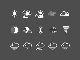 Htc Sense Weather Icons Weather Icons Icon Design Icon