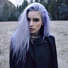 Blonde and black hair reminds me of christina perri hair #. My Hair Is Almost This Purple Image 3258962 On Favim Com