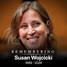 Susan Wojcicki played a key role in Google's creation and served as  YouTube's CEO for nine years. MORE: bit.ly/4djLuMZ