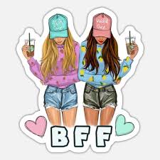 Entdecke rezepte, einrichtungsideen, stilinterpretationen und andere ideen zum ausprobieren. Bff Sticker Spreadshirt