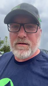 First farm, as soon as we started unloading skies opened up then  immediately stopped. Go figure. Second farm, as I’m sitting in the truck  talking to him