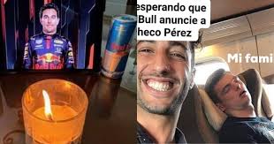 Checo junior echa un vistazo más de cerca al auto de su papá, decía el texto que acompañaba al viodeo. Los Mejores Memes De Sergio Checo Perez Tras Unirse A Red Bull Y Hasta Hicieron Chiste Con La Virgen De Guadalupe Imagenes Gossip Vehiculos