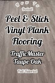 Per case peel n' stick tile, 18 x 18 3.7 out of 5 stars 8 achim home furnishings ftvma44920 self adhesive nexus vinyl tile (pack of 20), 12, salt n pepper granite How To Install Peel And Stick Vinyl Plank Flooring The Nifty Nester