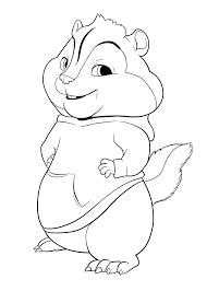 Walt disney world employs close to 60 000 cast members making it one of the largest employer in the u s. Alvin And Chipmunks Coloring Page Coloring Home
