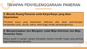 Menentukan tema pameran tema pameran ditentukan setelah tujuan pameran dirumuskan. Tahapan Penyelenggaraan Pameran Bab 10 Youtube