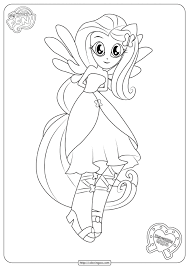 That is why i have a brilliant idea to provide some fluttershy coloring page. Mlp Equestria Girls Fluttershy Coloring Pages
