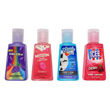 Candy Favorites Hand Sanitizers Set Of 4 00100679805 Keep Your Hands Clean And Smelling Great With Your Favori Scented Hand Sanitizer Sanitizer Candy Store