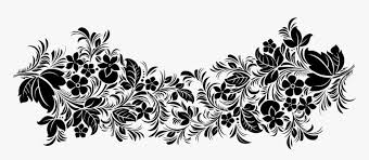 Line flower pattern on transparent background vector image, free portable network graphics (png) archive. Transparent Decoration Floral Print Drawing Red Flower Pattern Png Png Download Kindpng