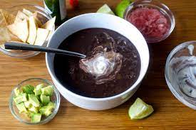 Maybe you would like to learn more about one of these? Black Bean Soup Toasted Cumin Seed Crema Smitten Kitchen