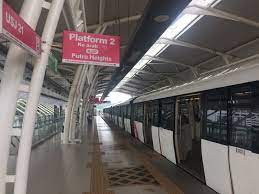 The station serves the nearby usj 17, usj 18 and usj 21 neighbourhoods. Kuala Lumpur Walk Pics Kuala Lumpur Lrt Usj 21 Station