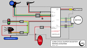 Electric scooter wiring schematic scooters for sale wiring diagram. Super Scooter Wiring Diagram Electricbike Com Ebike Forum