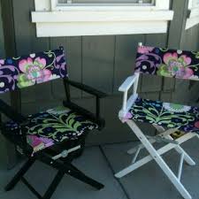 Recovered Director Chairs Chair Furniture Restoration Repurposed Furniture