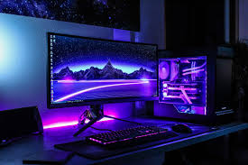 You have to spend $4k just one time. Full Gaming Pc Setup With Monitor Novocom Top
