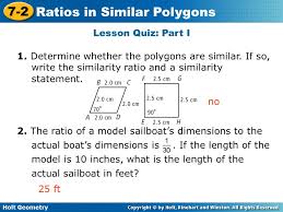 What is the ratio of the height of the. 7 1 Ratio And Proportion Warm Up Lesson Presentation Lesson Quiz Ppt Video Online Download