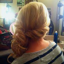 Pin By Cullyn Breland On Hair 3 One Shoulder Hair Shoulder Hair Wedding Hair And Makeup