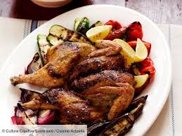 Poulet Roti En Crapaudine Et Legumes Grilles Recettes Recette En 2020 Poulet Roti Recette Poulet Roti Recette Poulet